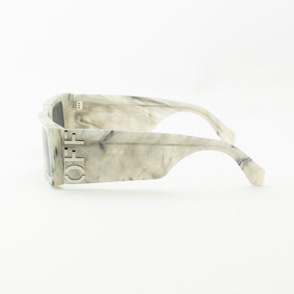 Off-White Milano Marble Dark Grey 54mm New Sunglasses